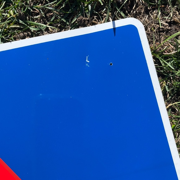 Vintage 90s Labatt Blue Honest and True Metal / Tin Advertising Sign - Picture 3 of 5